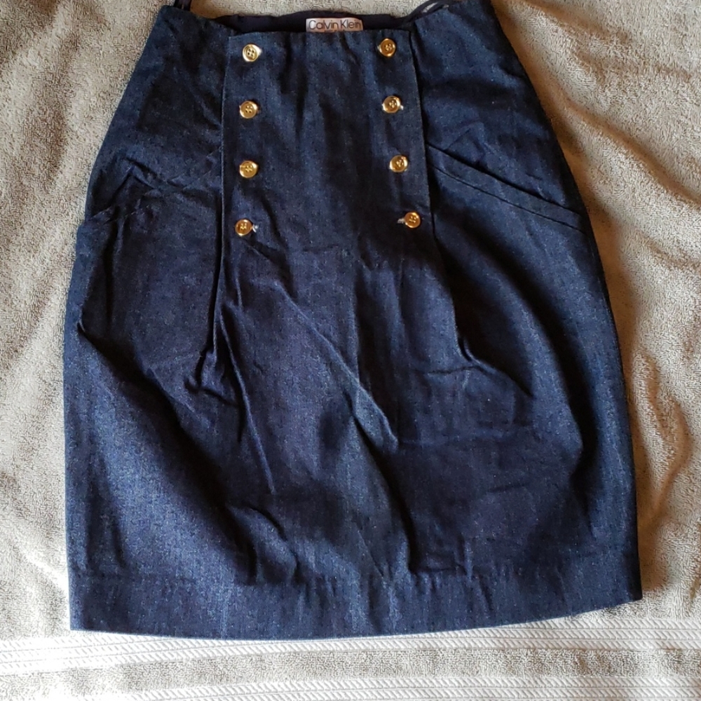 Calvin Klein Denim Skirt
